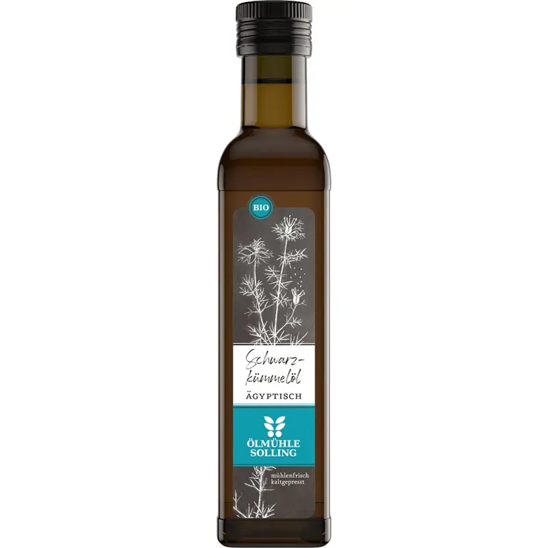 Ulei bio de chimen negru nefiltrat, 250ml | Olmuhle Solling GmbH