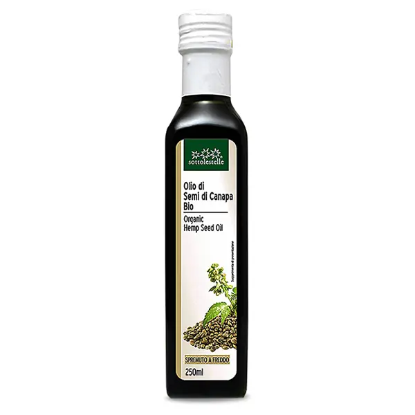 Ulei Bio din Seminte de Canepa 250ml Sottolestelle