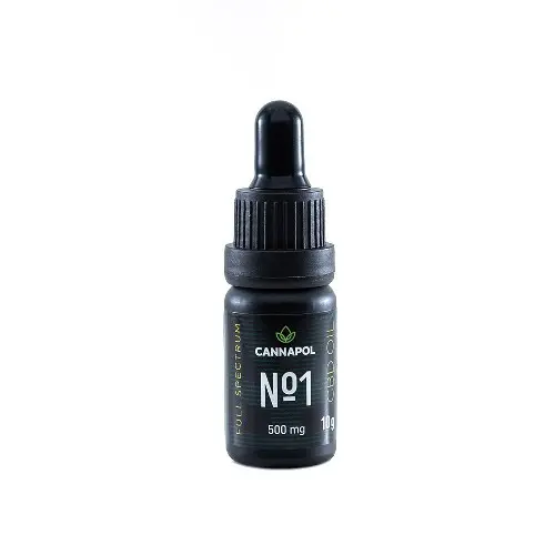 Ulei CBD 5% spectru complet 10 g – Cannapol - Spectru complet
