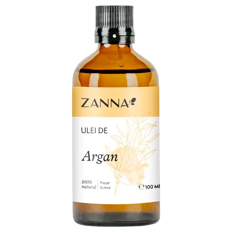 Ulei de argan 100 ml – Zanna - Piele și păr moi