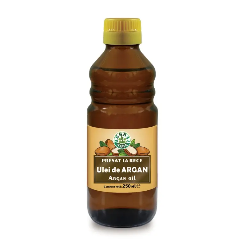 Ulei de argan presat la rece 250 ml – Herbavit - Presat la rece