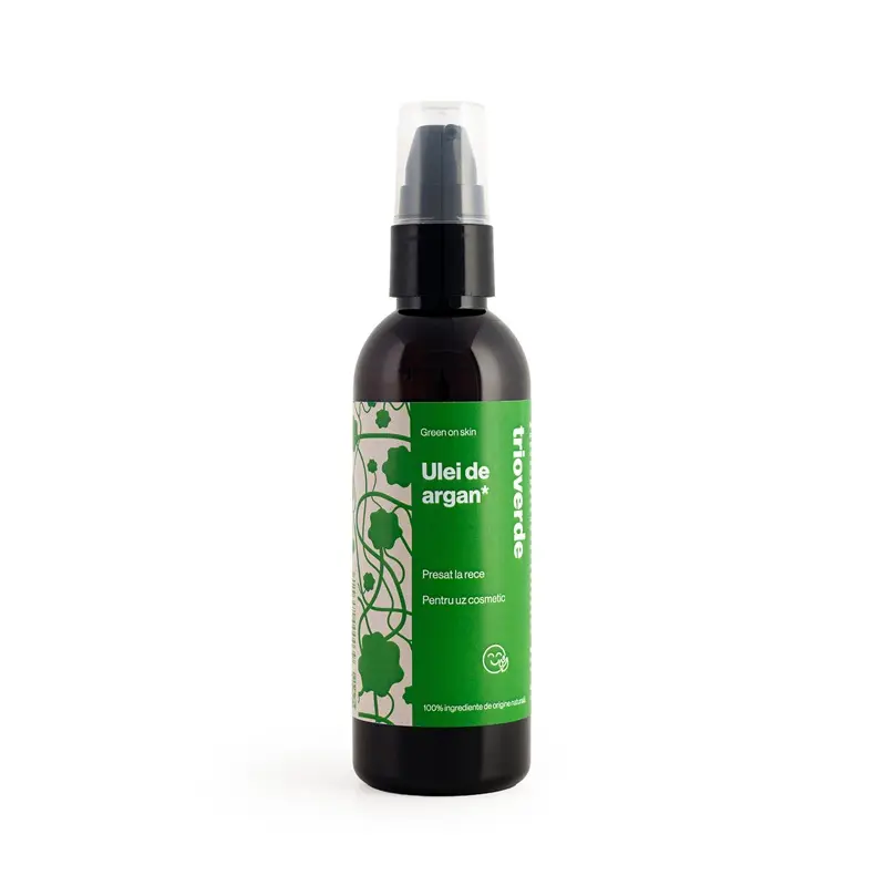 Ulei de argan presat la rece Uz Cosmetic 100 ml – Trio Verde