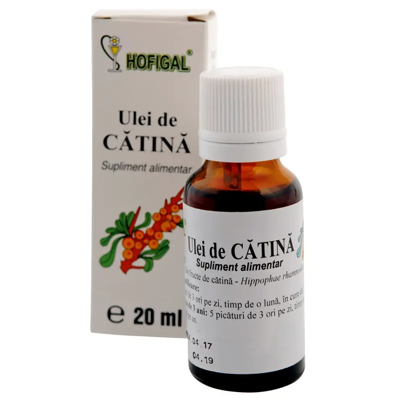 Ulei de cătină esențial 20 ml – Hofigal - Pentru toată familia
