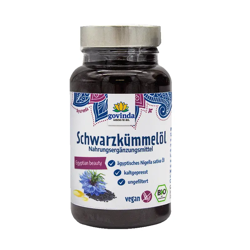 Ulei de Chimen Negru Bio Capsule Govinda 53,6 g