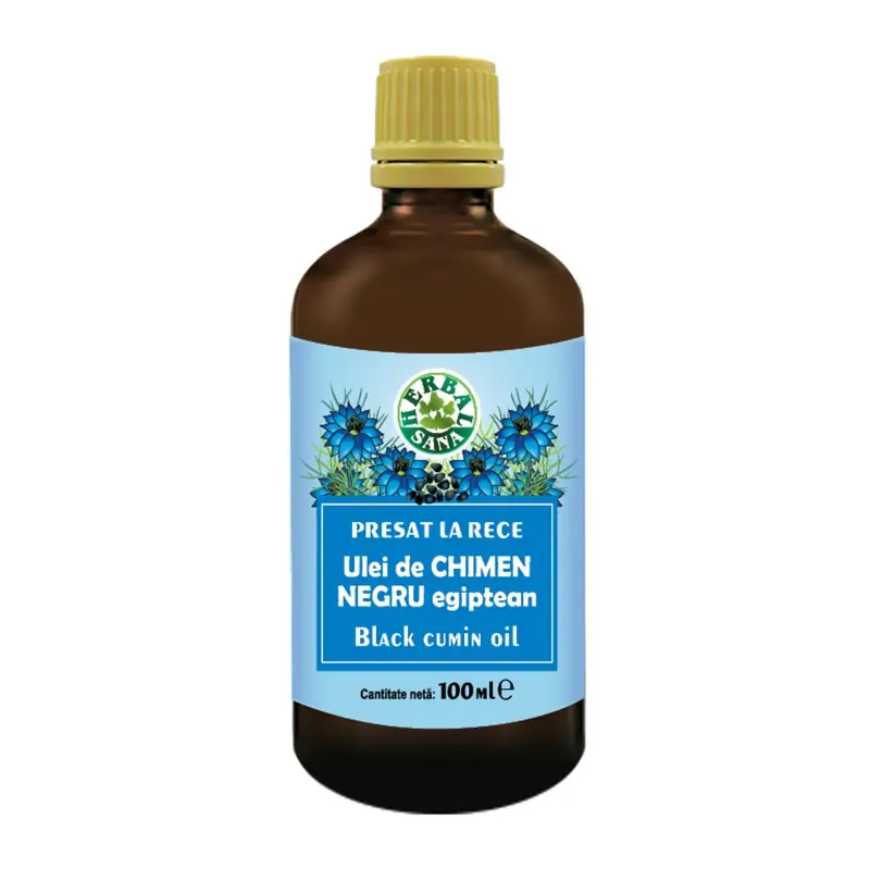 Ulei de chimen negru presat la rece 100 ml – Herbavit