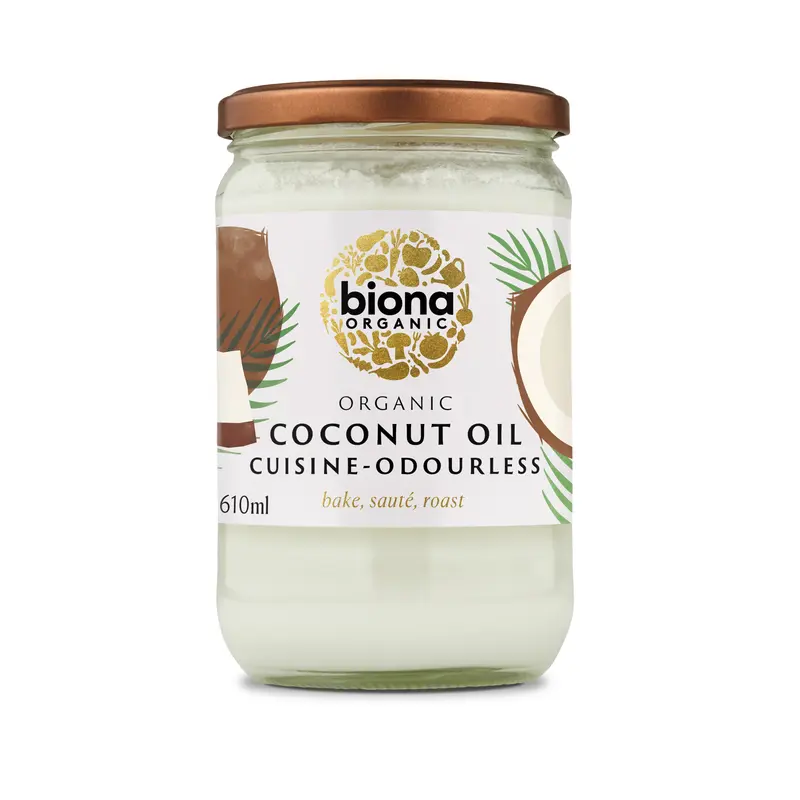 ULEI DE COCOS DEZODORIZAT PENTRU GATIT BIO 610ML