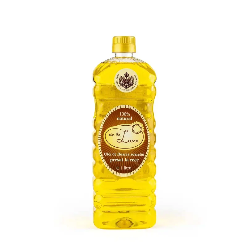 Ulei de floarea soarelui, presat la rece, 1L, De la Luna