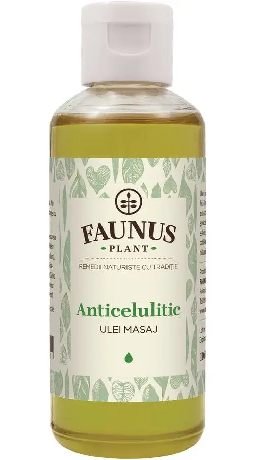 Ulei de masaj anticelulitic 100 ml – Faunus Plant - Masaj ușor