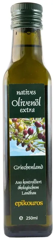 Ulei de masline extravirgin, bio, 250ml Epikouros