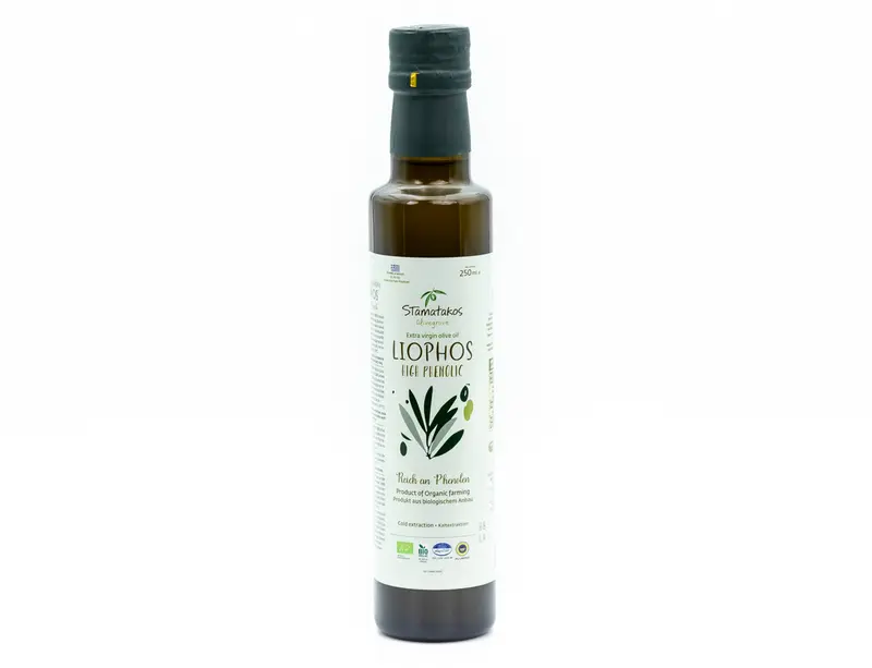 ULEI DE MASLINE EXTRAVIRGIN LIPHOS HIGH PHENOLIC BIO 250ML