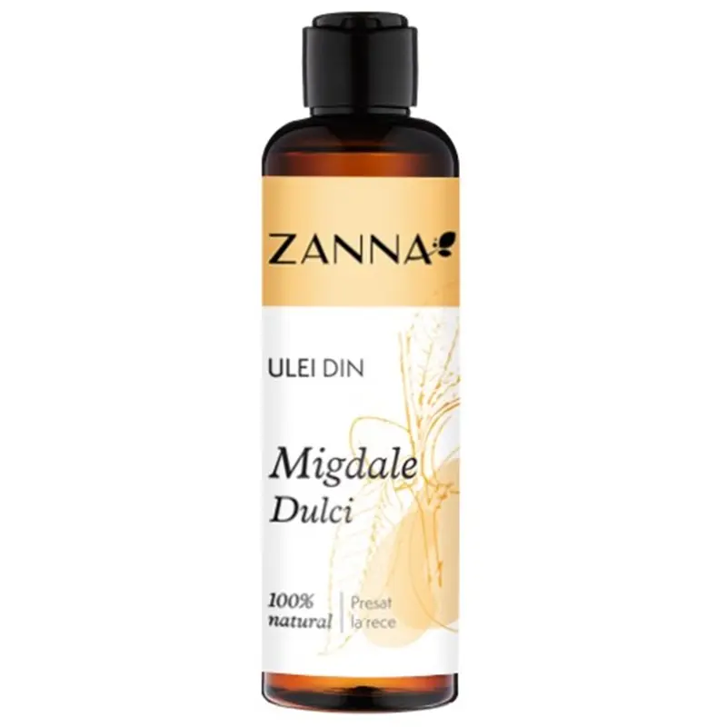 Ulei de migdale dulci 200 ml – Zanna - Blând cu pielea