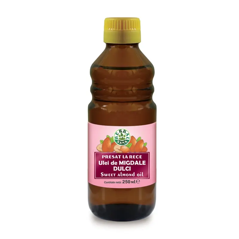 Ulei de migdale dulci presat la rece 250 ml – Herbavit