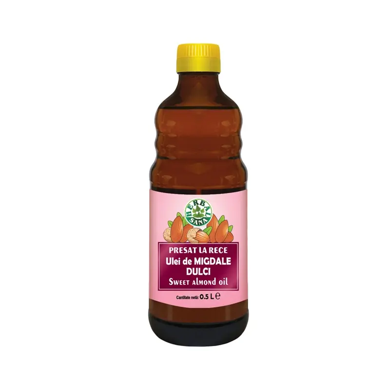 Ulei de migdale dulci presat la rece 500 ml – Herbavit