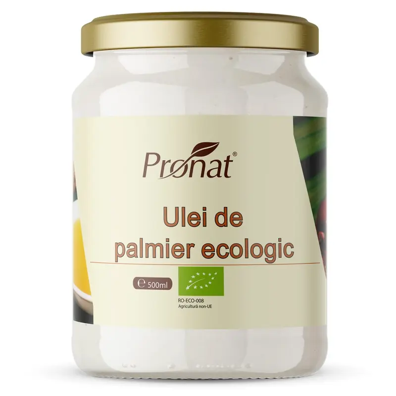 Ulei de palmier bio, 500ml Pronat