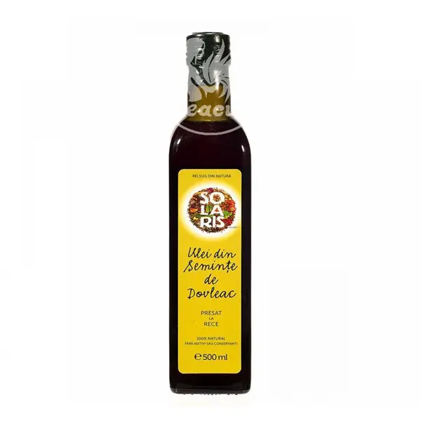 Ulei de seminte de dovleac marasca 500ml Solaris