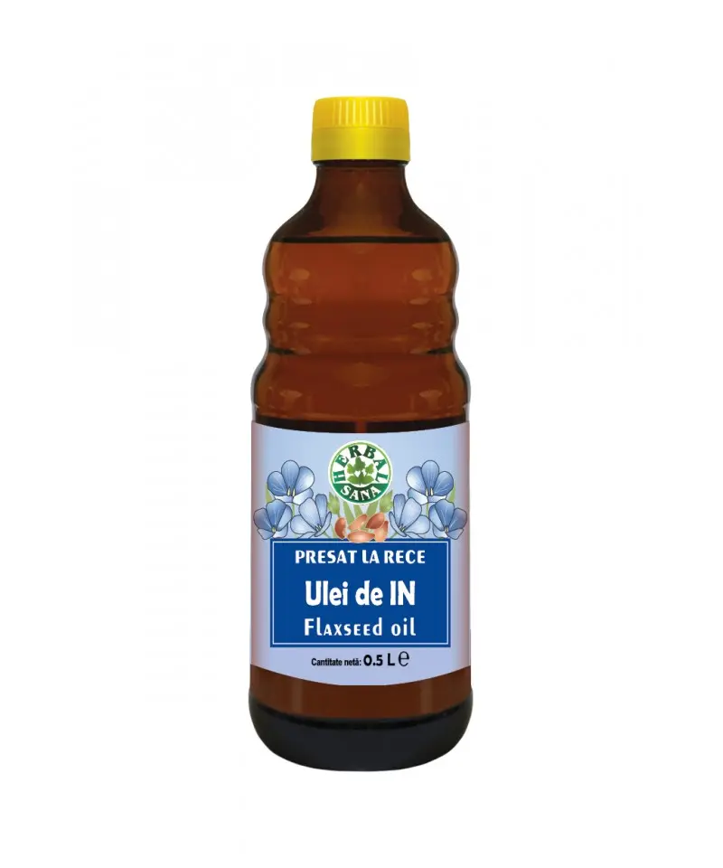 Ulei de Seminte de In 500ml Herbavit
