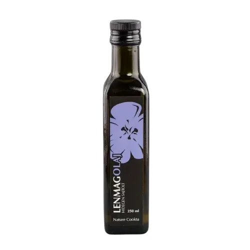 Ulei de seminte de in presat la rece 250ml Natura Cookta