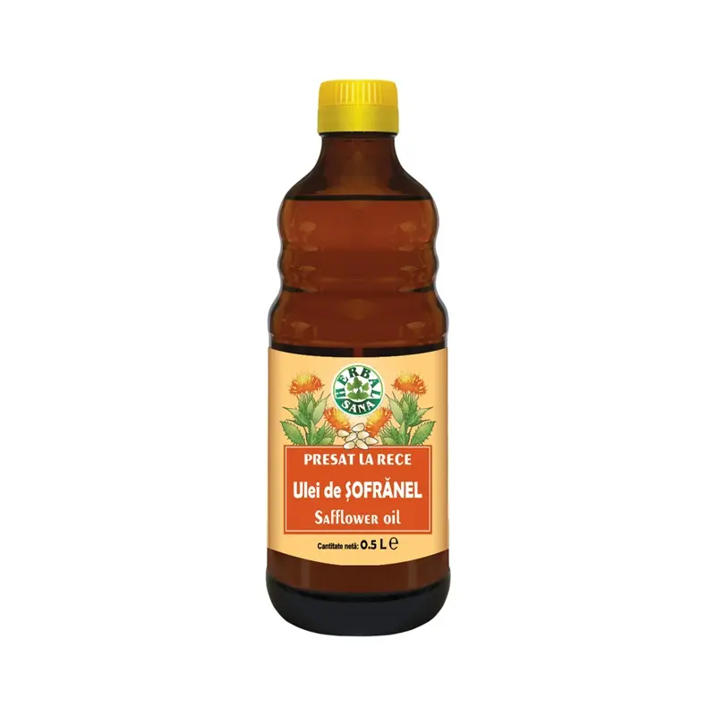 Ulei de șofrănel presat la rece 500 ml – Herbavit