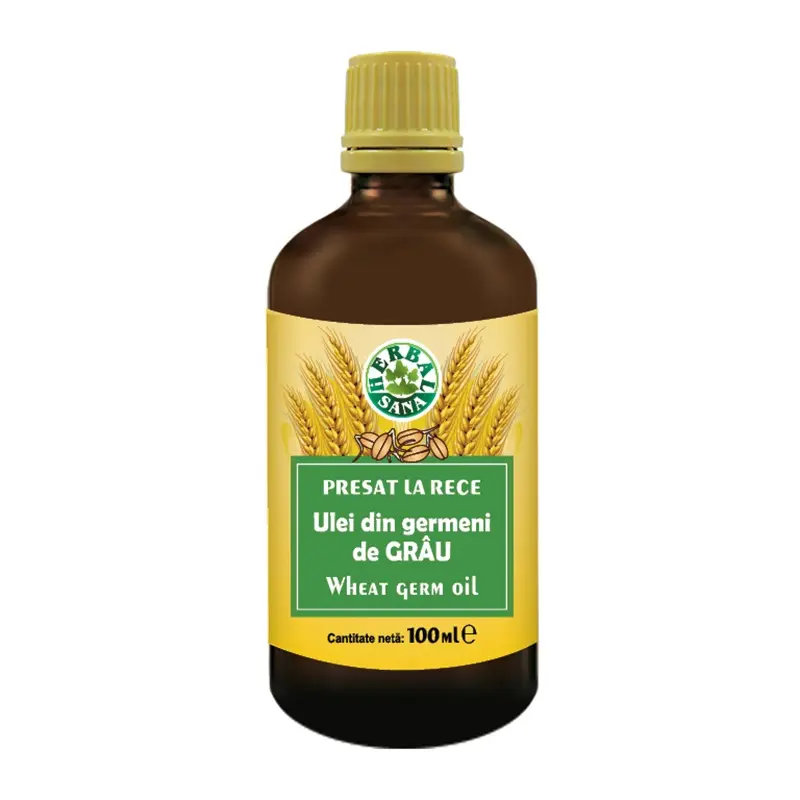 Ulei din germeni de grâu presat la rece 100 ml – Herbavit