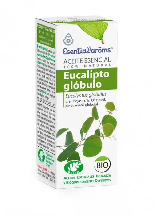 Ulei esential bio de Eucaliptus globulus, 10ml Esentialaroms