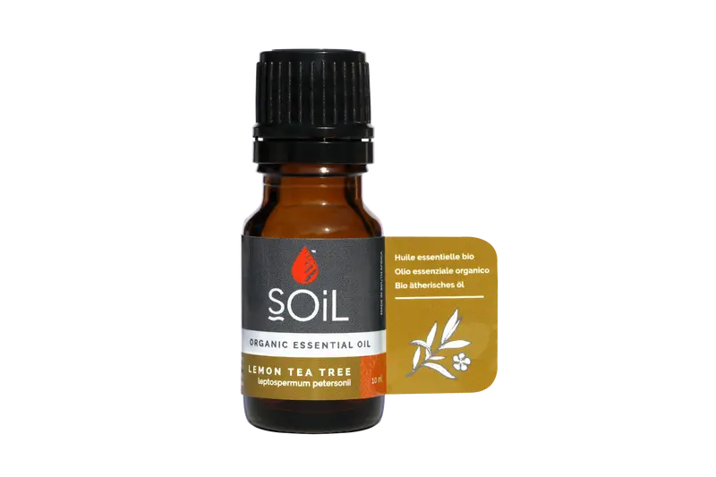 Ulei esenţial de Arbore de Ceai Lămâios (Lemon Tea Tree) Ecologic/Bio 10ml SOiL