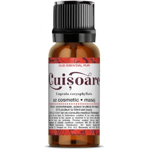 Ulei esențial de cuișoare 10 ml – Santo Raphael - Aromă caldă