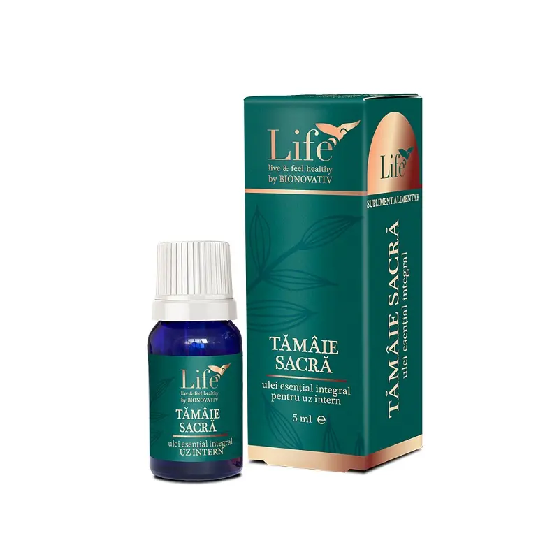 Ulei esențial integral de tămâie sacră 5 ml – Bionovativ