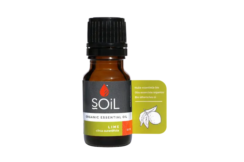 Ulei Esential Lime (Lamaie Verde) 100% Organic ECOCERT, 10ml | SOiL