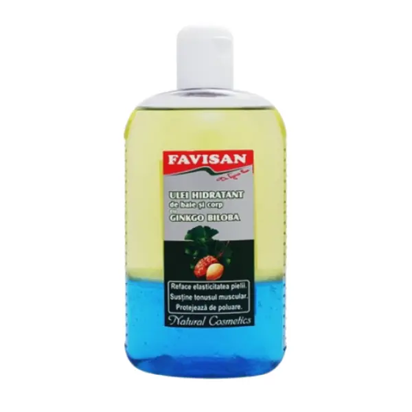 Ulei hidratant de baie cu ginkgo biloba 300ml Favisan