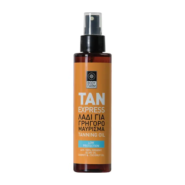 Ulei pentru accelerarea bronzului SPF 10 150 ml Body Farm
