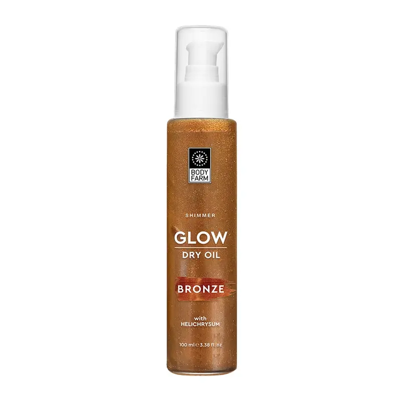 Ulei stralucitor, uscat pentru corp si par Bronze 100ml Body Farm