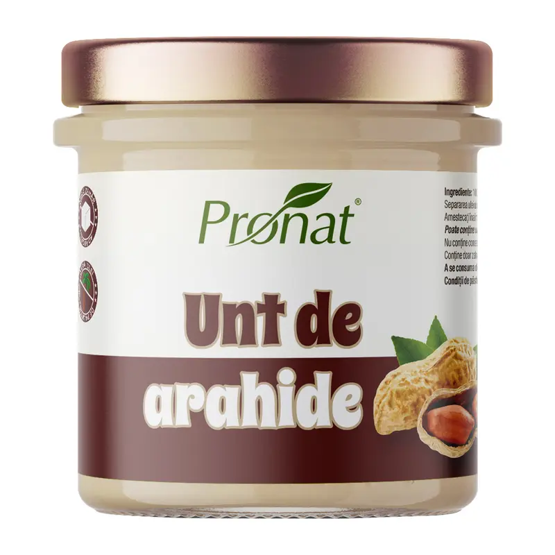 Unt de arahide, 300g Pronat
