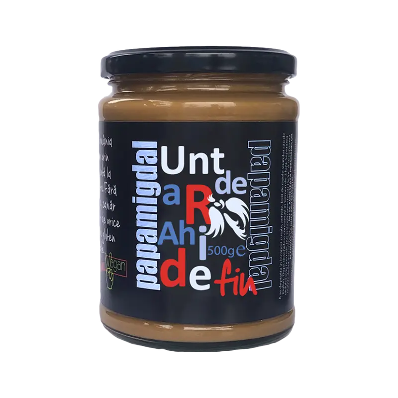 Unt de arahide fin
