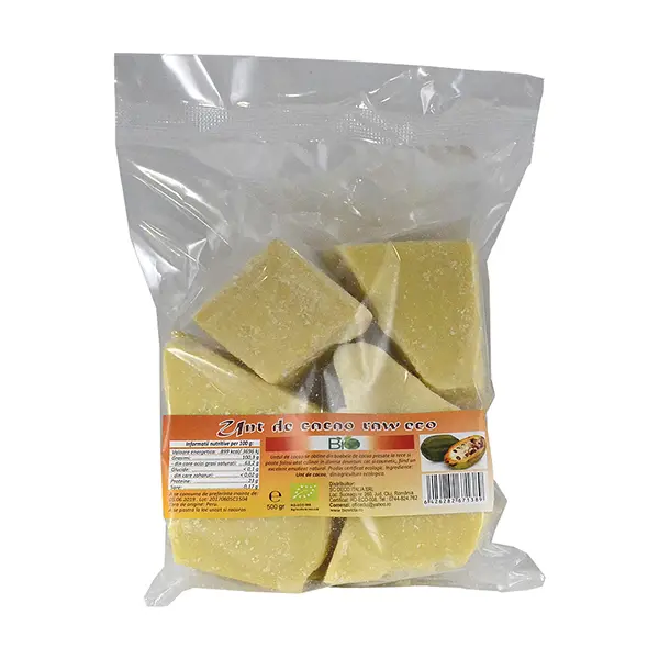 Unt de cacao raw eco 500g Deco Italia