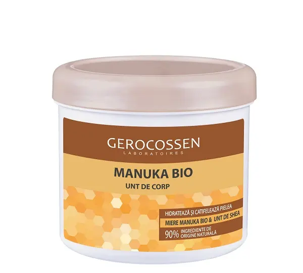Unt de corp cu miere de Manuka, shea 450 ml – Gerocossen