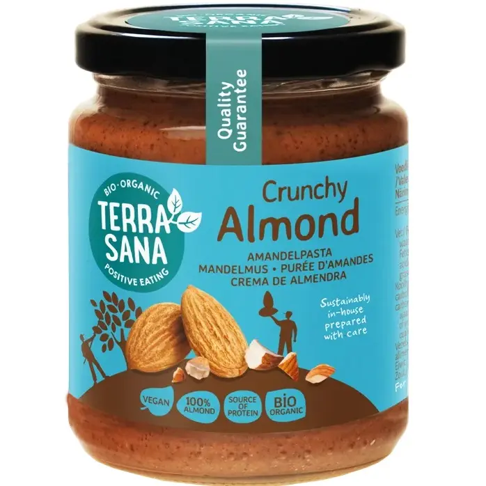 Unt de Migdale Bio Crunchy Terrasana 250 g