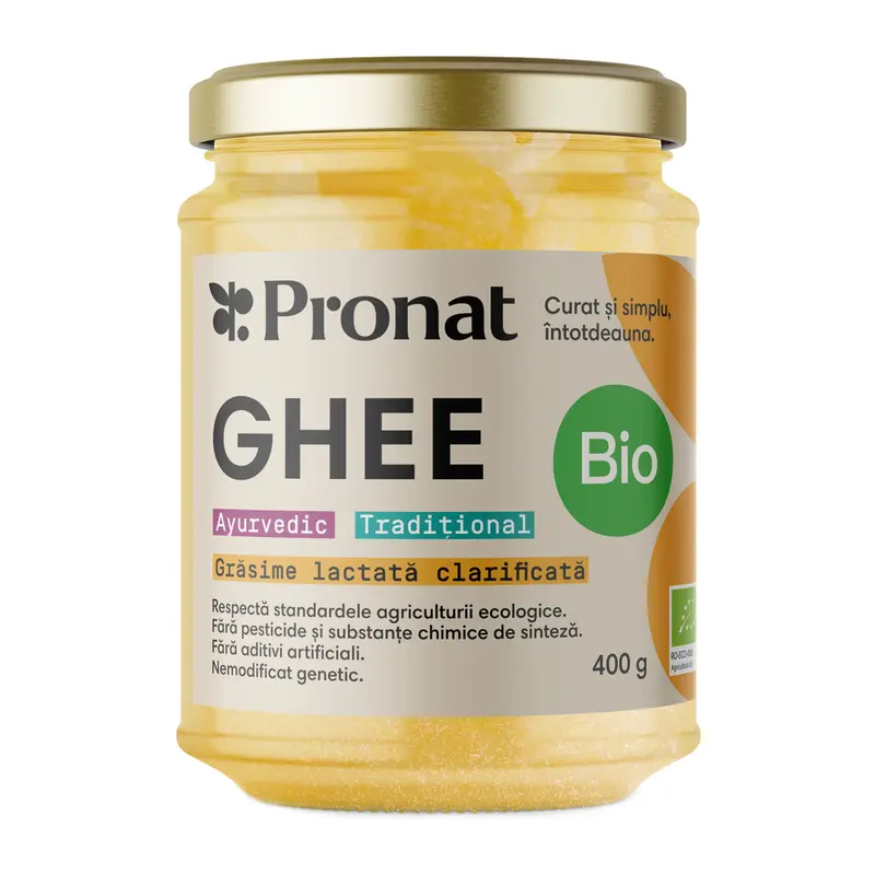 Unt ghee bio 500ml, 400g Pronat