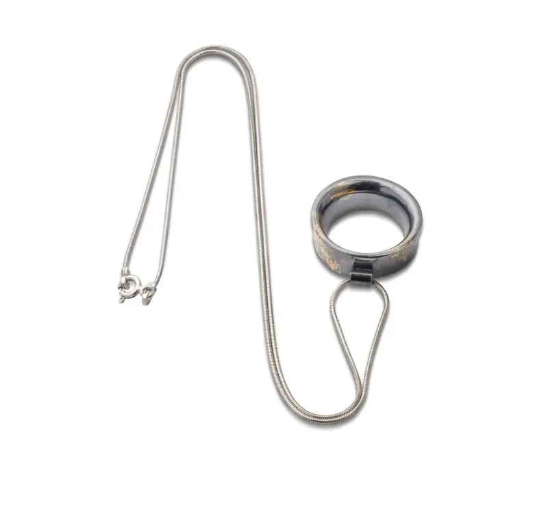 Untangled Necklace Black