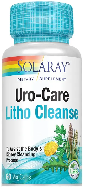Uro-Care Litho Cleanse 60 capsule vegetale – Secom
