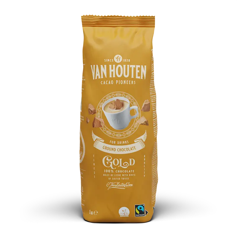 Van Houten Gold - ground chocolate 1000 g