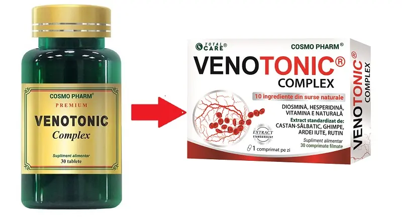 Venotonic Complex 30 comprimate filmate – Cosmo Pharm