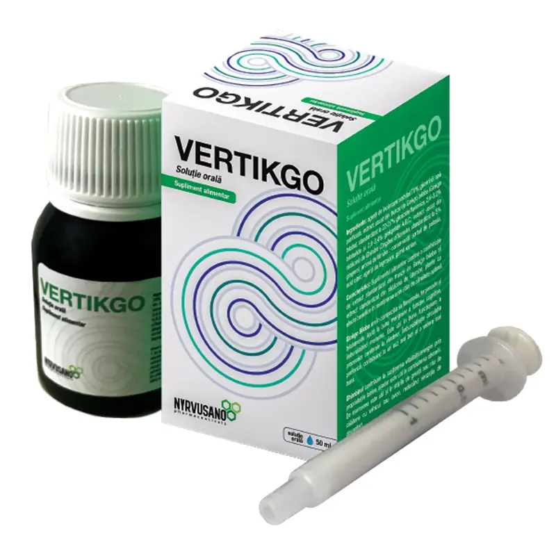 Vertikgo soluție orală 50 ml – Nyrvusano Pharmaceuticals
