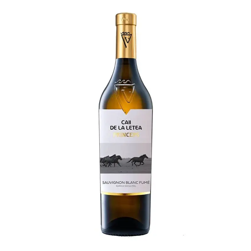 Vin Alb Caii de la Letea Princeps Sauvignon Blanc Fume Sec 0.75L 2020