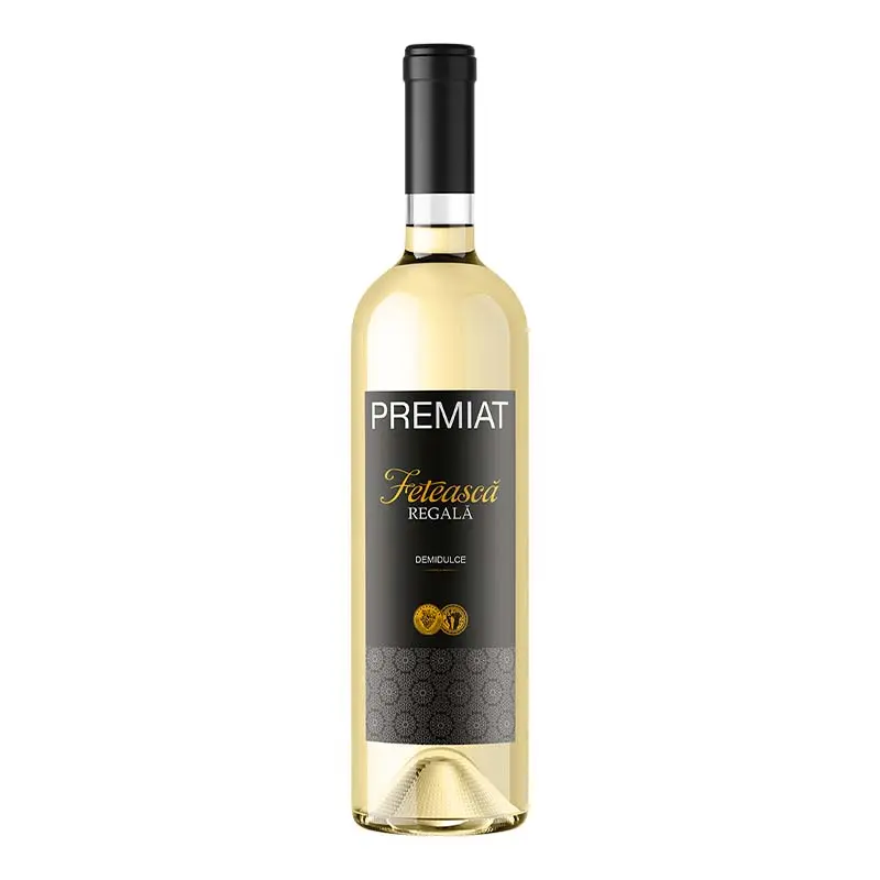 Vin Alb Vincon Premiat Feteasca Regala Demidulce 0.75L
