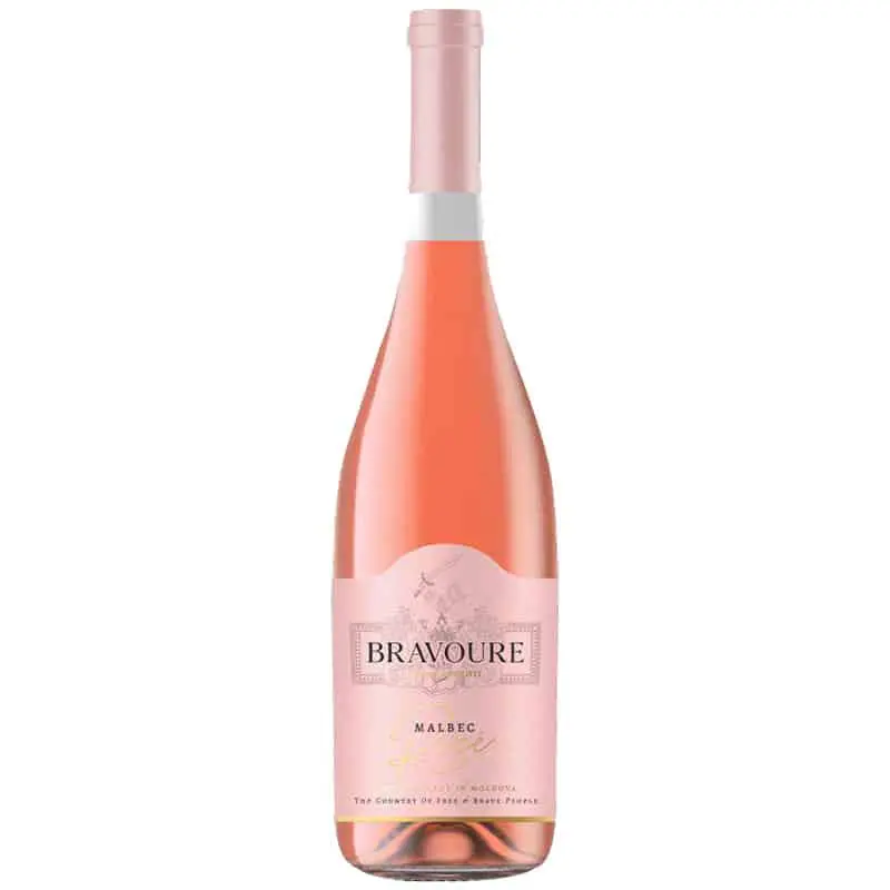 Vin BRAVOURE MALBEC ROSE DRY 750ml