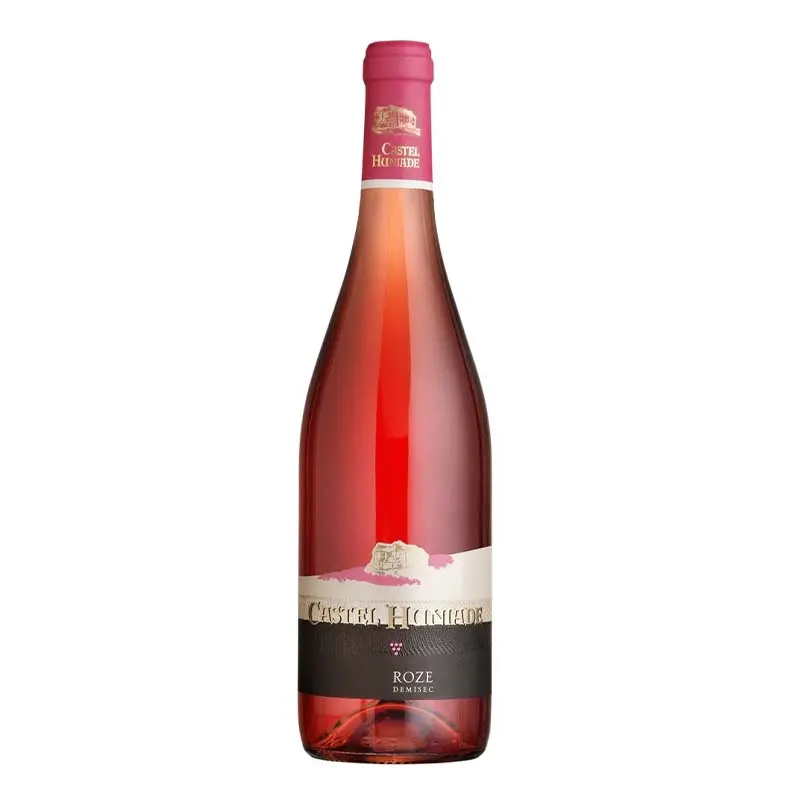 Vin Rose Recas Castel Huniade Roze Demisec 0.75L