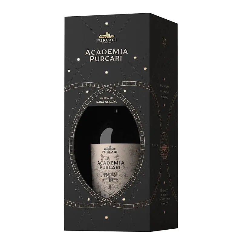 Vin Rosu Academia Purcari Rara Neagra Sec 0.75L