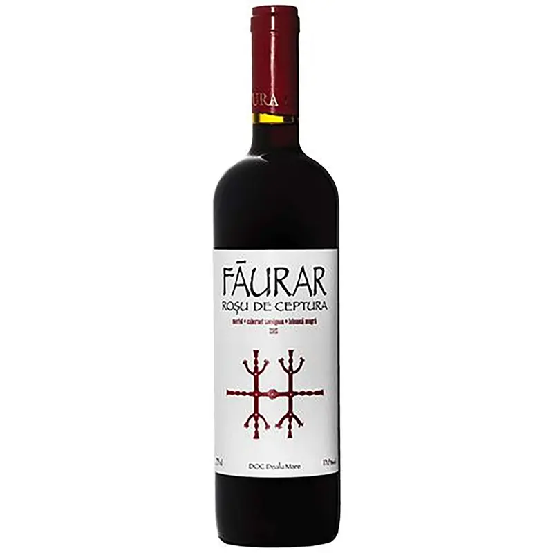 Vin rosu Davino Faurar Rosu de Ceptura, 750ml