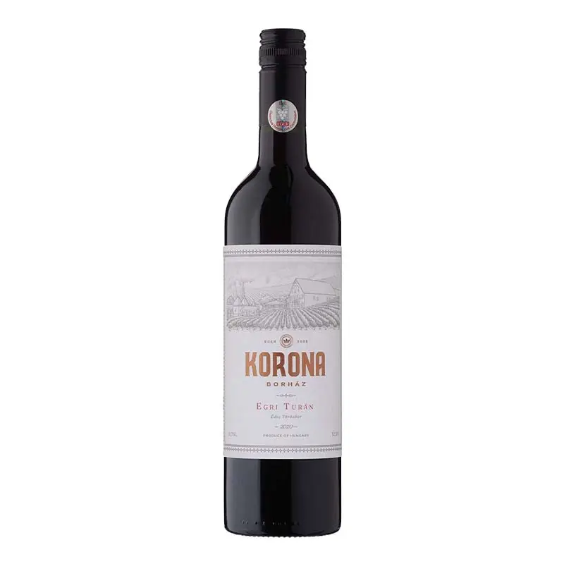 Vin Rosu Egri Korona Borhaz Egri Bikaver Sec 0.75L