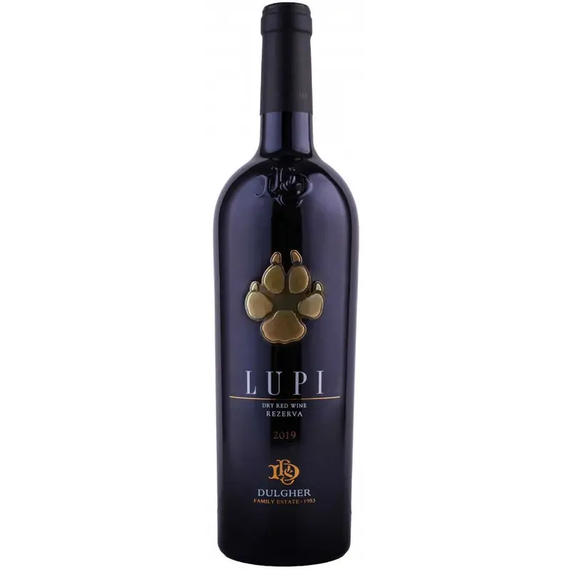 Vin Rosu Gitana Dulgher Lupi Sec 0.75L